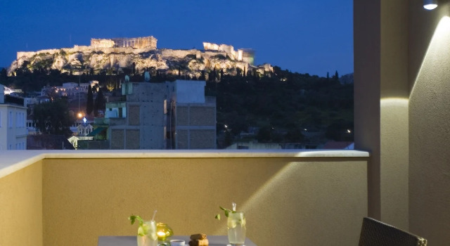 Полулюкс с видом на город O&B Athens Boutique Hotel