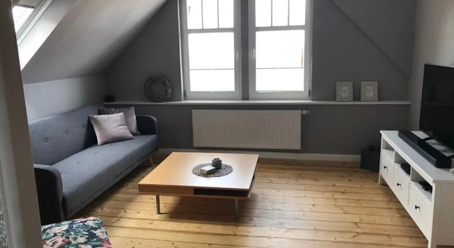 Апартаменты с 2 комнатами Villa Hanne mit Garten