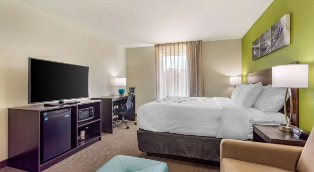 Двухместный люкс Sleep Inn & Suites Gallatin - Nashville Metro