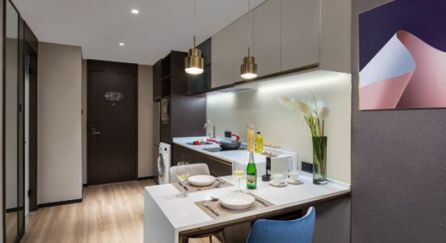 Люкс Executive c 1 комнатой Citadines Lujiazui Shanghai Hotel