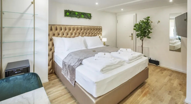 Студия VISIMO Apartments Steigerstrasse St Gallen - Modern Living near OLMA & Hospital