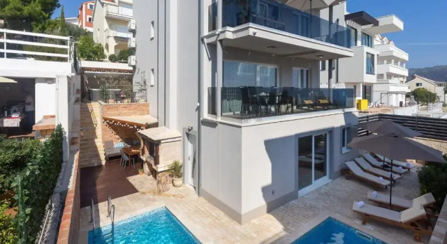 Апартаменты с 2 комнатами с видом на море Apartments Aqua