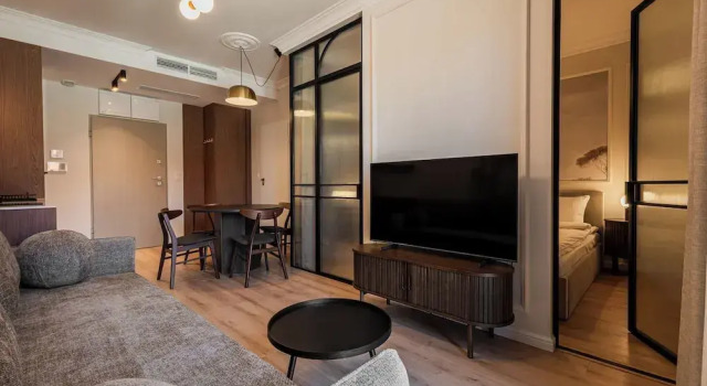 Апартаменты с балконом и с видом на город RentPlanet - Apartamenty Bernardyńska