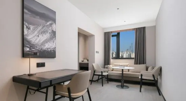 Люкс Atour Hotel Shanghai Jingan Temple West Nanjing Road