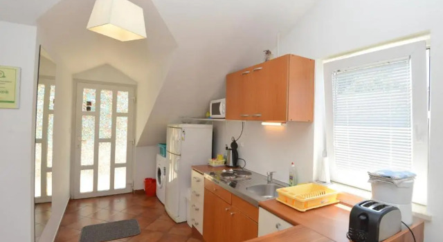 Апартаменты c 1 комнатой с балконом и с видом на море Villa Elly