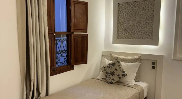 Suite tripla Superior con vista sul cortile Riad Andalla