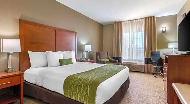 Четырёхместный люкс Comfort Inn & Suites Sacramento - University Area