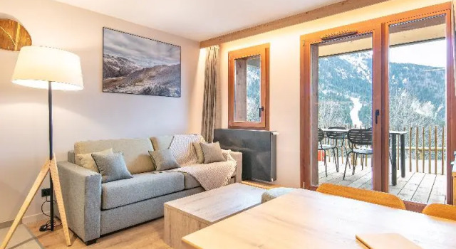 Четырёхместные апартаменты с балконом Vacancéole Résidence Les Hauts de Vaujany