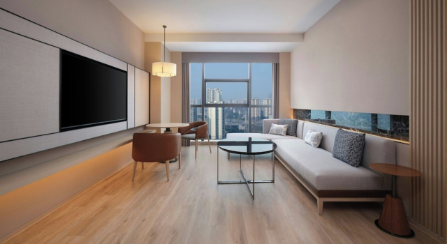 Люкс c 1 комнатой с видом на горы Courtyard by Marriott Chongqing Jiangjin