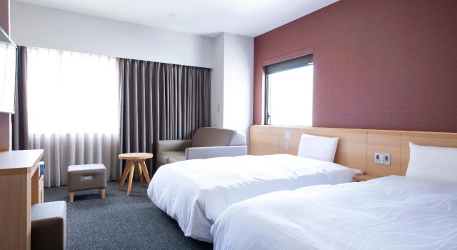 Двухместный номер Deluxe Dormy Inn Premium Nagasaki Ekimae