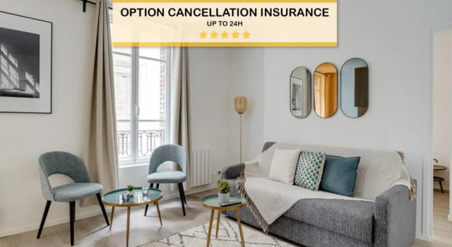 Апартаменты 154 Suite Phil 1 BDR with Terrace Paris