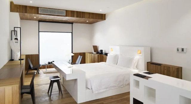 Номер Deluxe с балконом и с видом на море Xiamen Hotel Wind