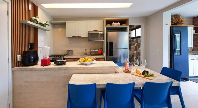 Апартаменты Deluxe VG Sun Pé na Areia Luxuoso Térreo Gourmet 8 pessoas By DM Apartments