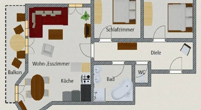Апартаменты с видом на горы Ferienhaus Haußmann
