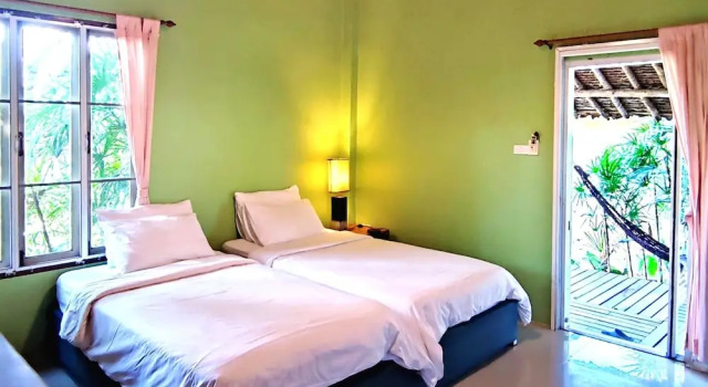 Двухместный номер Standard с балконом KuadKhonThoe Pai Cottage