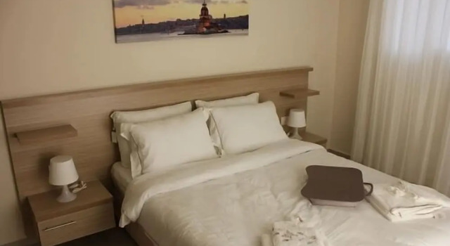 Апартаменты с 3 комнатами с балконом Korfez Garden Apartments