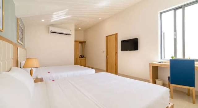 Семейный номер Standard c 1 комнатой с балконом Babylon Hoi An Central Villa