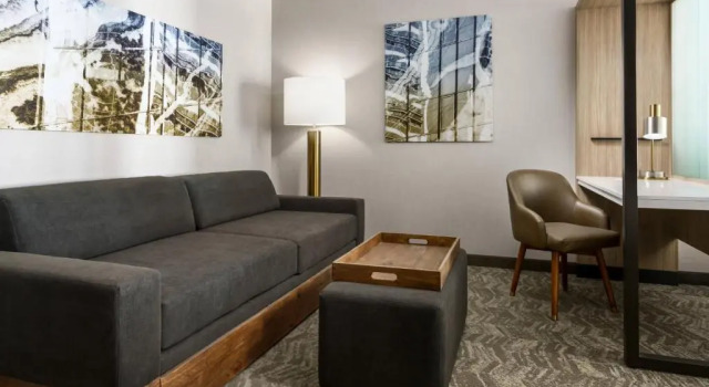 Четырёхместный люкс SpringHill Suites by Marriott Belmont Redwood Shores