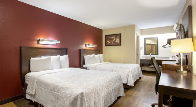 Red Roof Inn PLUS+ Pittsburgh South - Airport, 预订 酒店 匹兹堡 宾夕法尼亚州