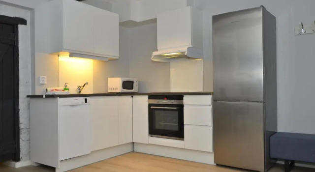 Апартаменты Цокольный этаж c 1 комнатой Forenom Serviced Apartments Oslo Vika