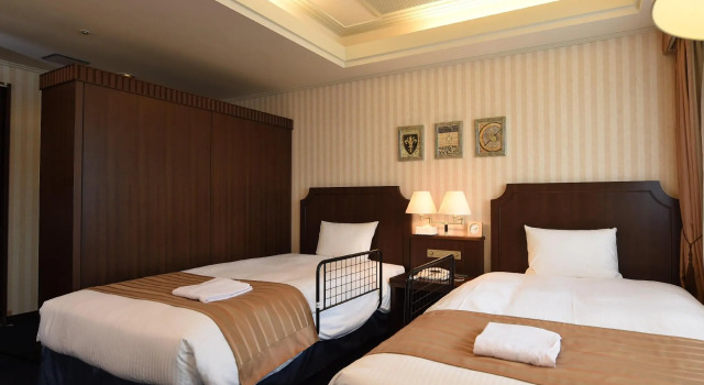 Двухместный номер Deluxe Shin Yokohama Grace Hotel