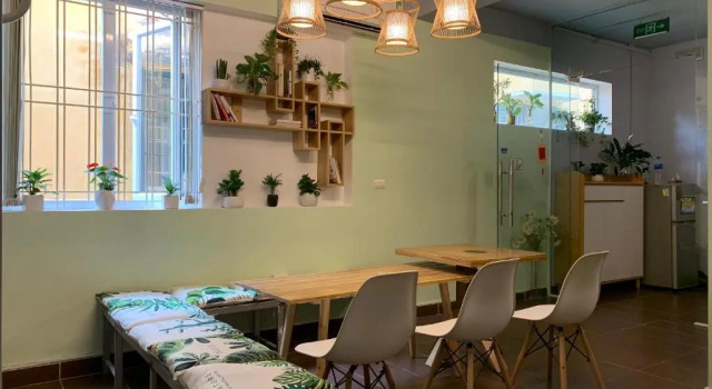 Кровать в общем номере Hanoi EcoStay 1 hostel