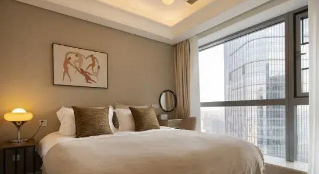 2 soveværelser i suite med flodudsigt Explorer Riverview Suite Lodge（WUYI Square）
