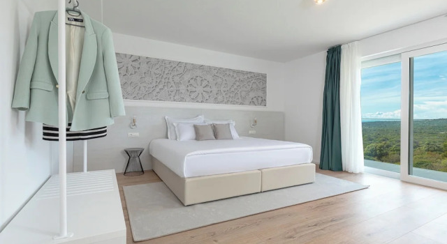Номер Deluxe с балконом и с видом на море Hotel In Excelsis