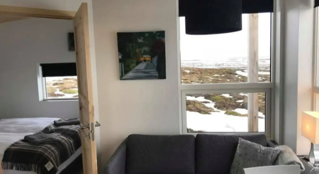Blue View Cabin 3B with Hot Tub, Rezervovat Rekreační dům Hotely v East Iceland s parkováním, Parkování