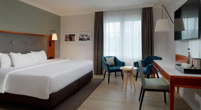 Двухместный номер Superior Courtyard by Marriott Hamburg Airport