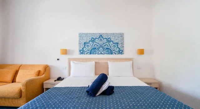 Двухместный номер Standard с видом на бассейн Paradiso Terme Resort & SPA con 5 piscine termali