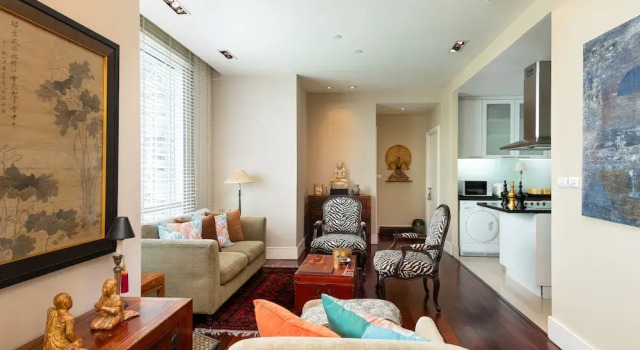 1 Bed Serviced Skyvilla With View Check in 15h to 22h Only, Забронировать Апартаменты/квартира Yan Nawa провинция Бангкок
