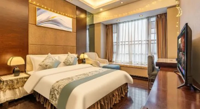 Люкс Business Baqianzhan International Apartment Hotel (Guangzhou International Creative Valley)
