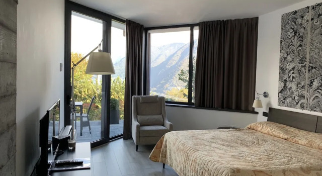 Двухместный номер Deluxe с балконом и с видом на озеро B&B Vista Lago