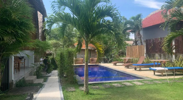 Habitación doble Estándar con vista al jardín Jona Bungalow