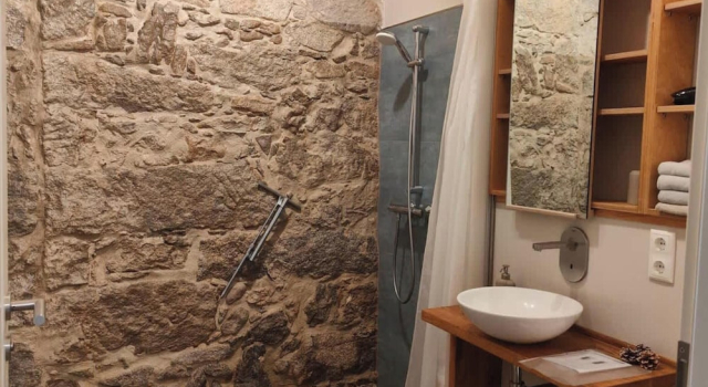 Апартаменты Ferienwohnung mit Kamin & Sauna im Historischen Gewolbe - Best Price!