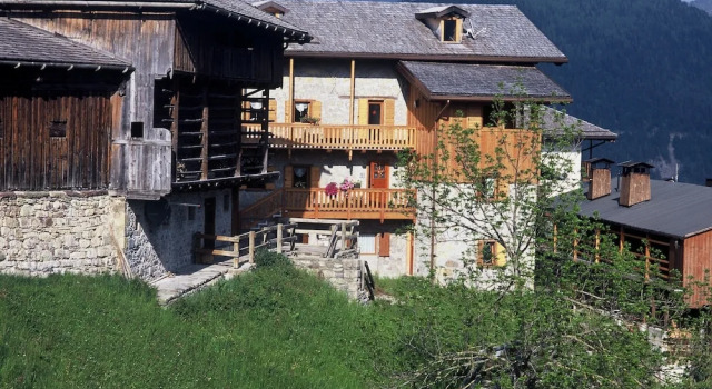 Семейные апартаменты с 2 комнатами Albergo Diffuso Sauris in Sauris Di Sopra