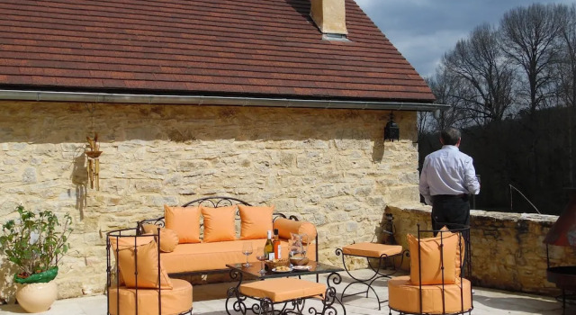 Номер Standard Gîte et Chambres dhôtes Les Terrasses de Gaumier