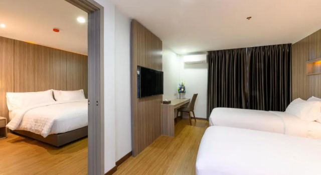 Семейный номер Standard StayAt Bedever Bangkok Hotel