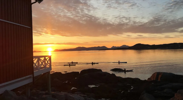 Номер Standard с 4 комнатами с балконом Vesterålen Resort & Kysthotell