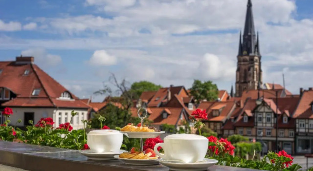 Двухместный номер Standard с балконом Boutiquehotel Schloßpalais