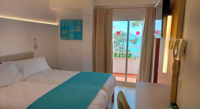 Двухместный номер Standard с балконом и с видом на море Hotel Villa Singala