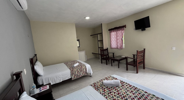 Четырёхместный номер Standard HOTEL VILLA CALAKMUL