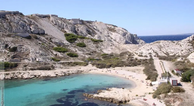 Апартаменты Location studio mer, île du Frioul, Marseille