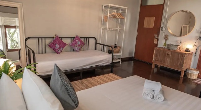 Трёхместный номер Standard с видом на сад A Day Villa Chiangmai