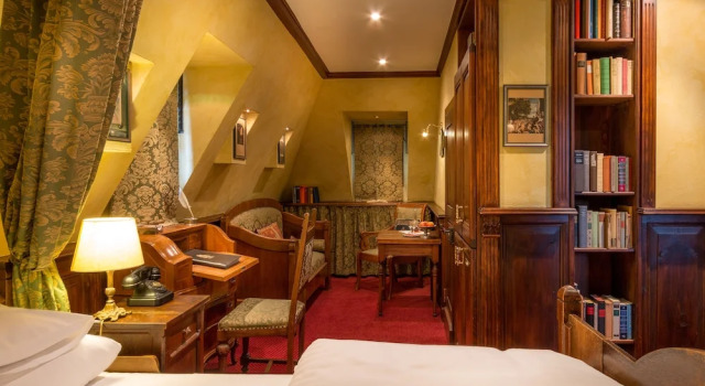 Номер Superior с балконом и с красивым видом из окна Burghotel auf Schönburg