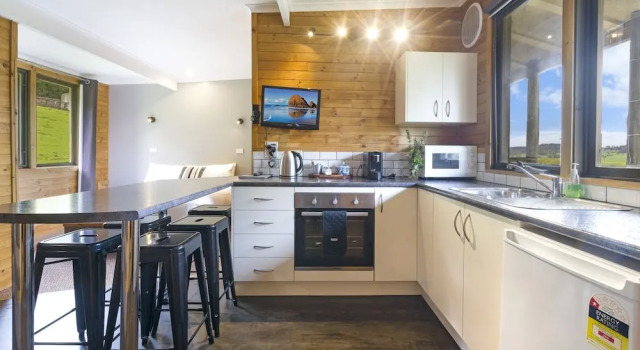 Семейный номер Standard с видом на горы Mole Creek Cabins