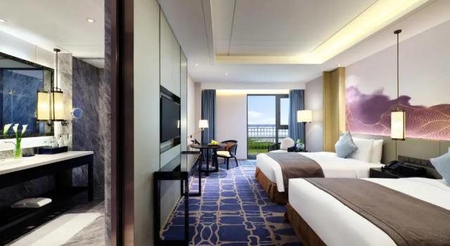 Двухместный клубный номер Deluxe Q-Box Hotel Shanghai Sanjiagang