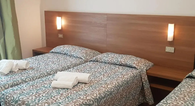 Трёхместный номер Standard с балконом Hotel De La Plage
