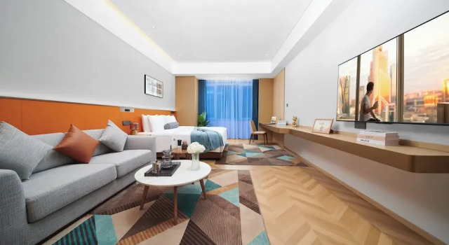 Студия Deluxe Citadines DD Port Dalian